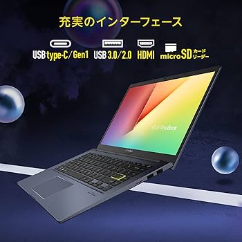 Amazon.co.jp: ASUS ノートパソコン M413DA (14インチ / AMD